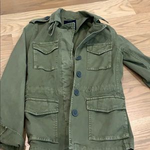 Madewell Green Army Jacket